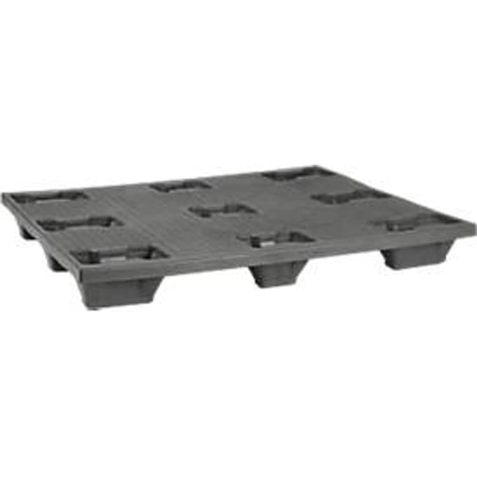 Stapelbare blokpallet, 1000 x 1200 mm, 5 stuks