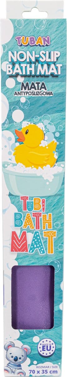 Tuban badmat antislip paars - speelgoed badmat voor kinderen.