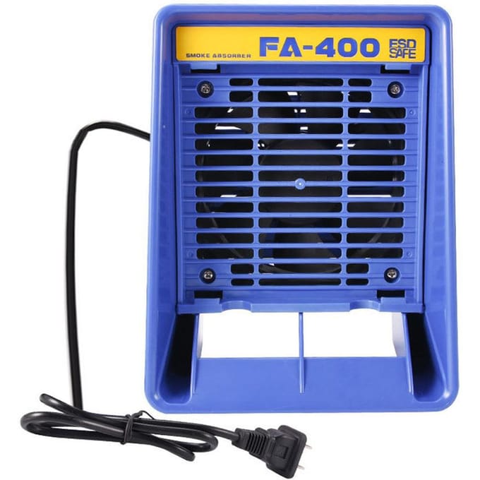 FA-400 Soldeerbout Rookdemper Dampafzuiger Soldeerluchtblazer Bureauventilator US Plug