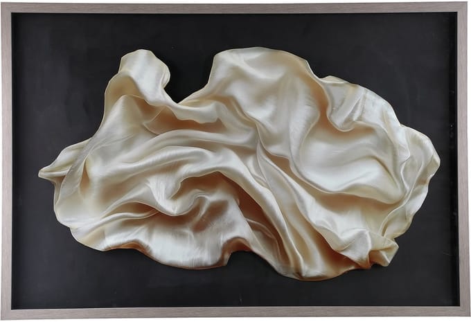 PTMD Gitano Champagne Plexi MDF Abstract Wall Panel