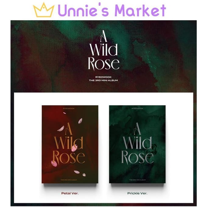 Ryeowook(SUPER JUNIOR) 3e Mini-album 'A Wild Rose' Prickle black
