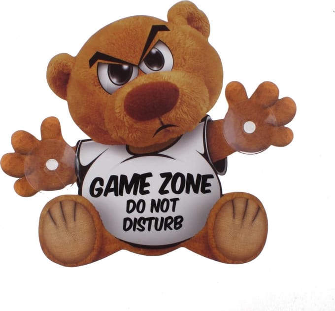 Miko Funny Bear (30925) 16,5 Cm Met Zuignappen