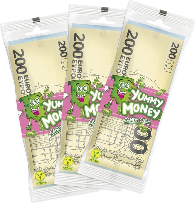 Yummy Money Eetbaar Papier pk/10