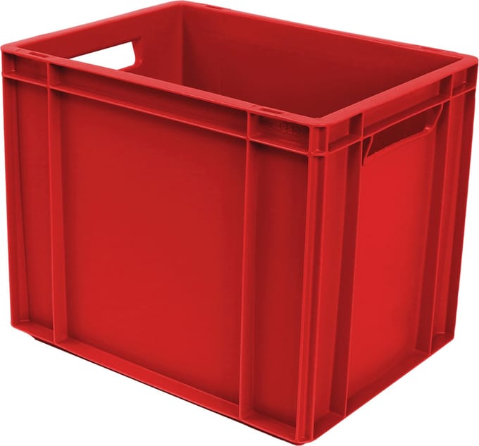 Alpac Stapelbak - Opbergbak - 400 x 300 x 325 mm - 30L - Rood