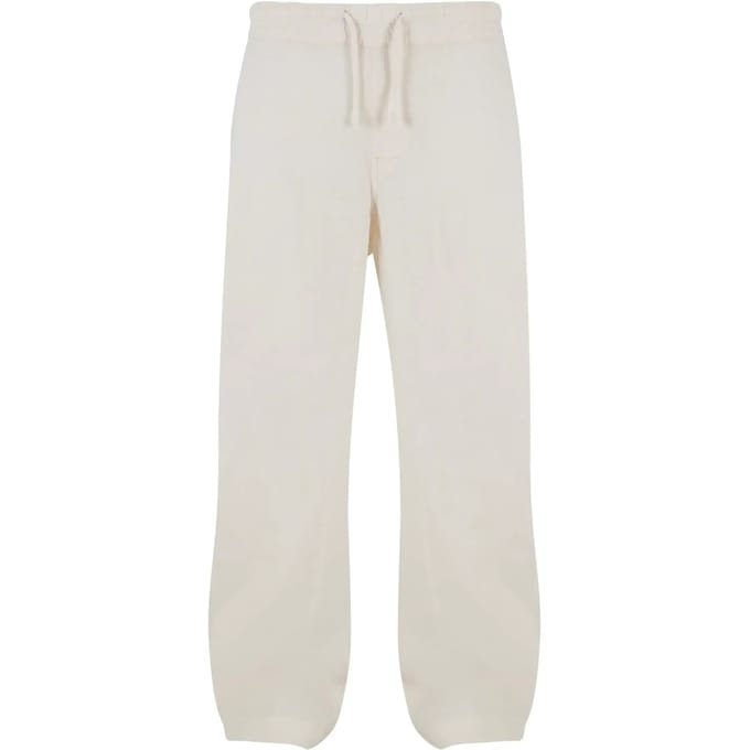 Urban Classics - Loose Cotton Linen Broek rechte pijpen - M - Creme