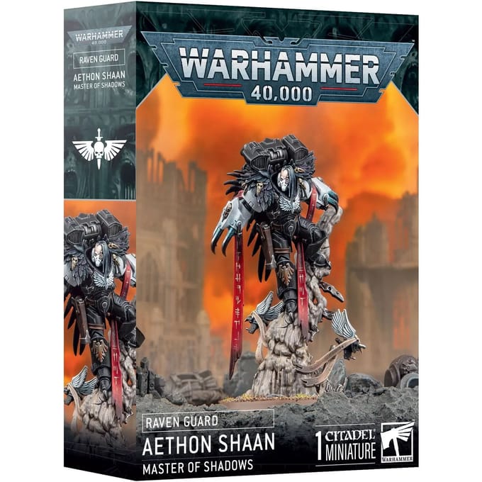 Beeldje Games Workshop Warhammer 40k - Raven Guard Aethon Shaan