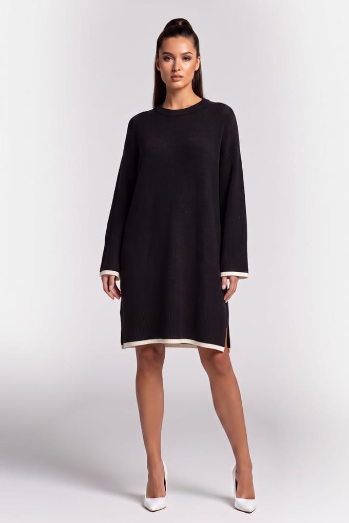 ARKET Piemote Blouclé Sweater Black Taglia: S | Abiti in T-Shirt Outlet | Donna | Nero