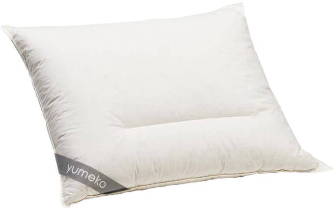Yumeko hoofdkussen ganzendons 70x90 medium - Biologisch & ecologisch