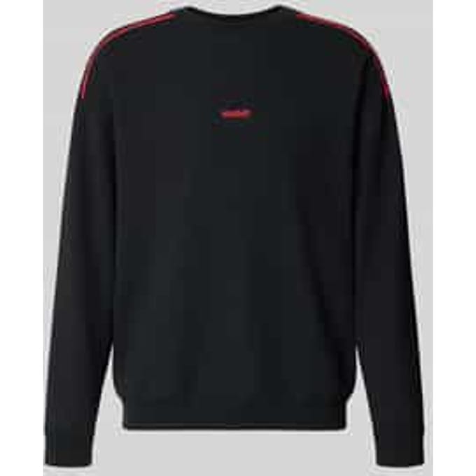 Regular fit sweatshirt van katoenmix model 'NOAH'