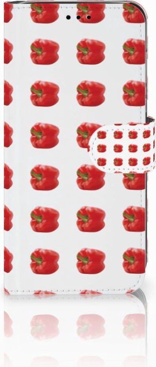 Book Case voor Huawei P20 Lite Book Cover Paprika Red