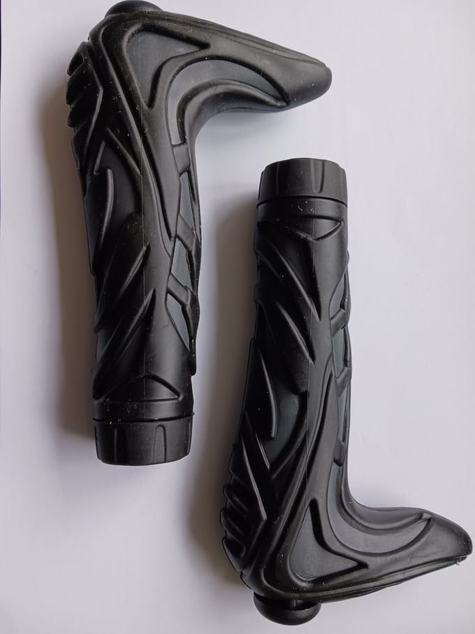 Velo Comfort Grips set Bar-end Black