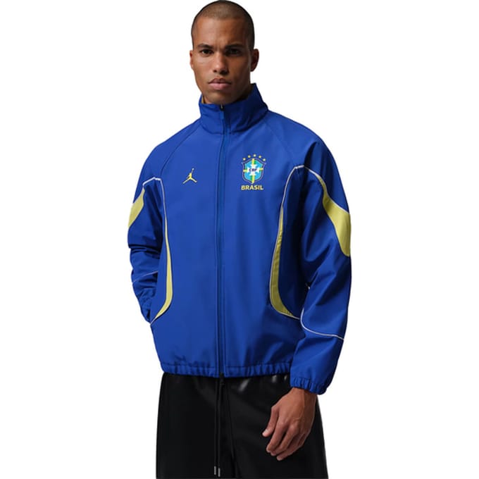 Jordan Brazil Trainingspakken Heren - Blauw - Maat L - Poly Woven