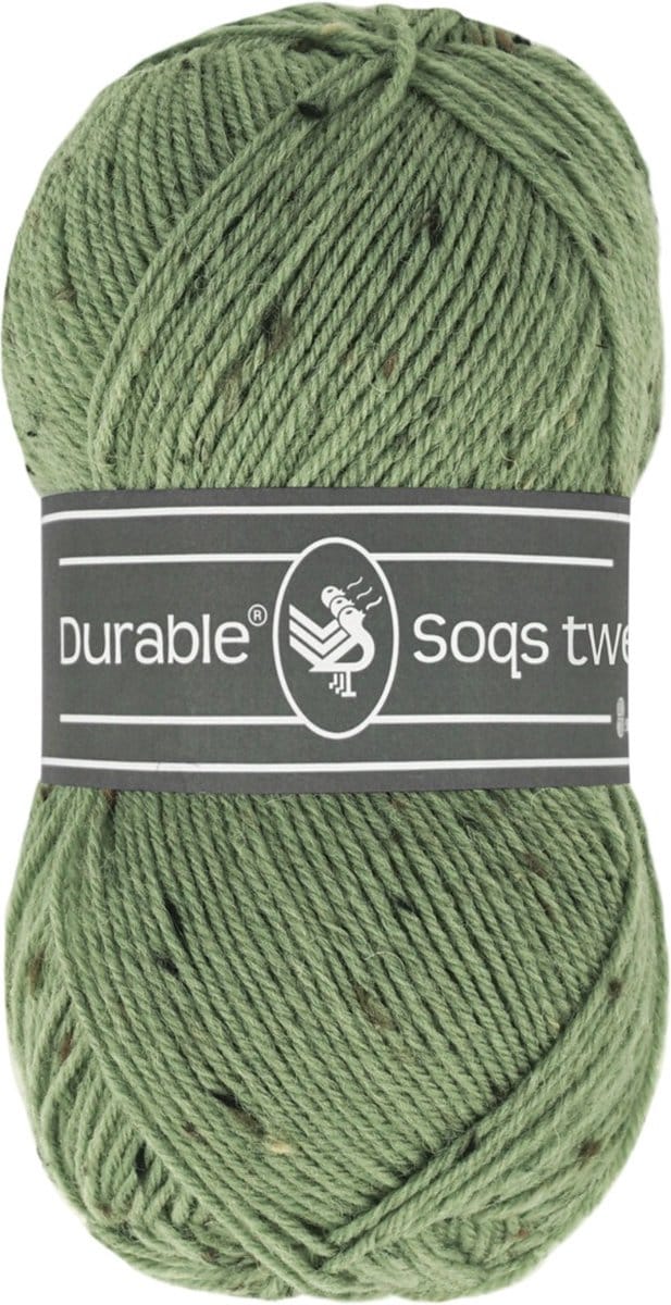 Durable Soqs Tweed - 424 Saxon Green