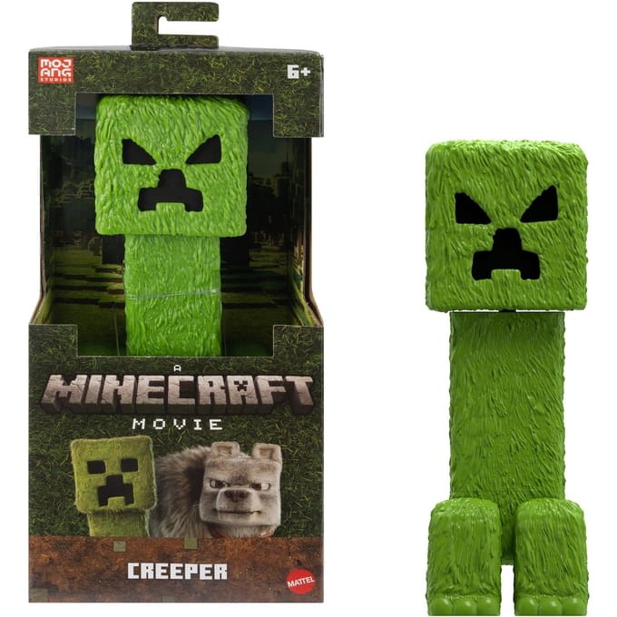 Mattel Minecraft Movie Large Creeper figuur Actiefiguren en superhelden