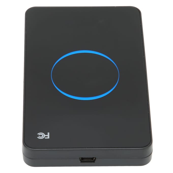 Lecteur de carte d'identité R80D 125kHz Plug and Play Interface USB Lecteur de carte d'identité avec indicateur lumineux LED Buzzer blue