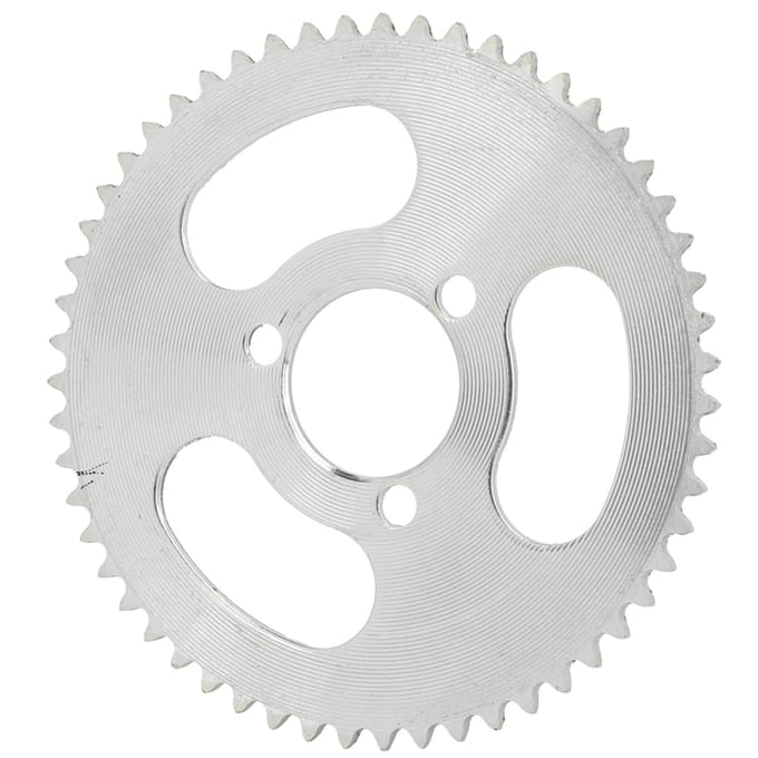Metalen 55 tanden 25H 3 gaten crankstel tandwielplaat elektrische scooter tandwiel accessoire white