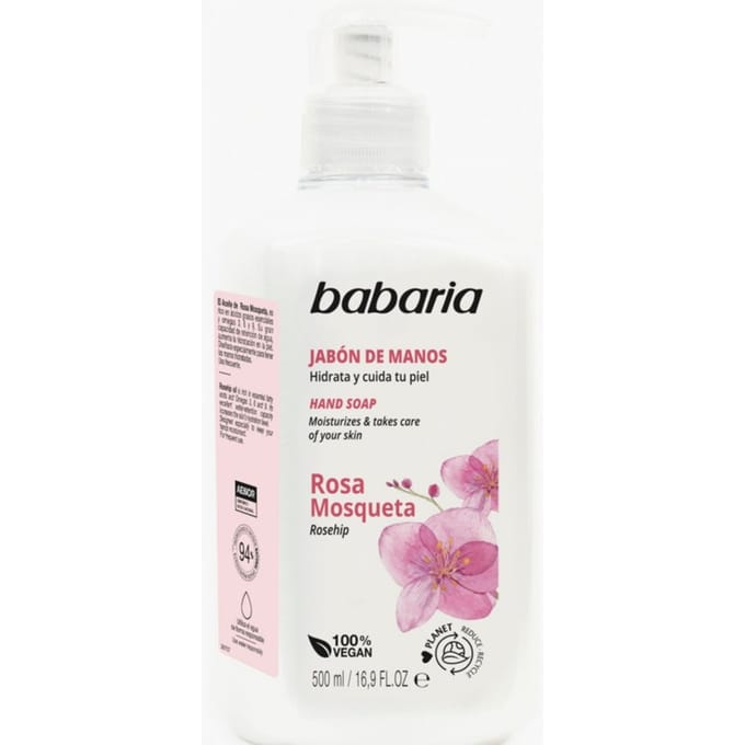 Handzeep Rozenbottel Babaria Rosa Mosqueta (500 ml) 500 ml