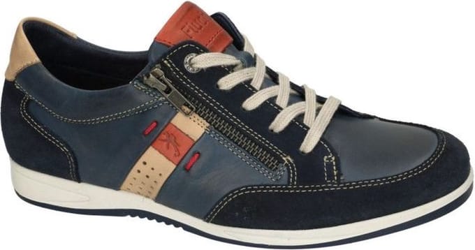 Fluchos -Heren - blauw donker - sneakers - maat 46
