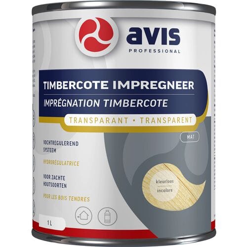 Avis Timbercote Impregneer Transparant 1L blank