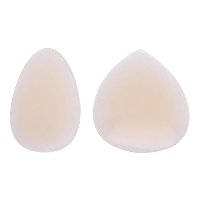 2 stuks Ondergoed Verdoezelaar Zelfklevend Ondergoed Verberger Herbruikbaar Inlegkussen voor Badpakken Shorts Bikini's beige