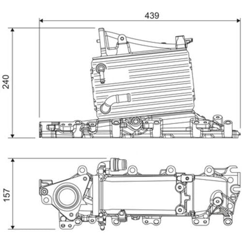 Intercooler VALEO 818684