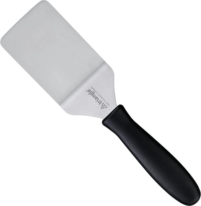 Triangle RVS Paletmes 10 cm – Precisie & Stijl voor de Keuken