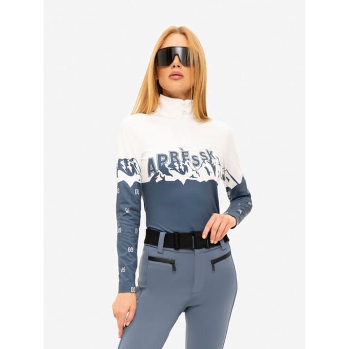 NIKKIE - nantes apres ski pully - Skipully dames - Blauw