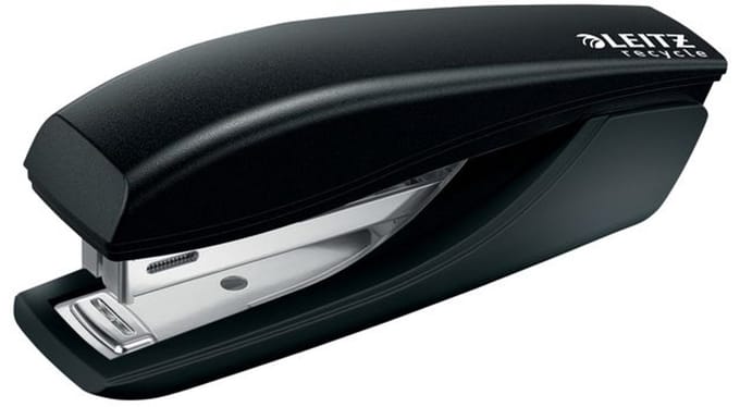 Nietmachine Leitz Nexxt Recycle mini 10 vel zwart | 24 stuks