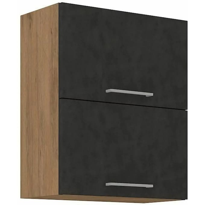 2-lades melamine keukenkast BigBuy Home Rock
