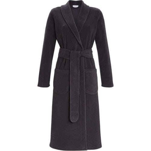 Ringella fleece badjas grijs - Grijs - Maat - 50