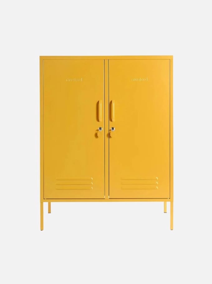 Mustard - The Midi - Kast - Metaal - mosterd