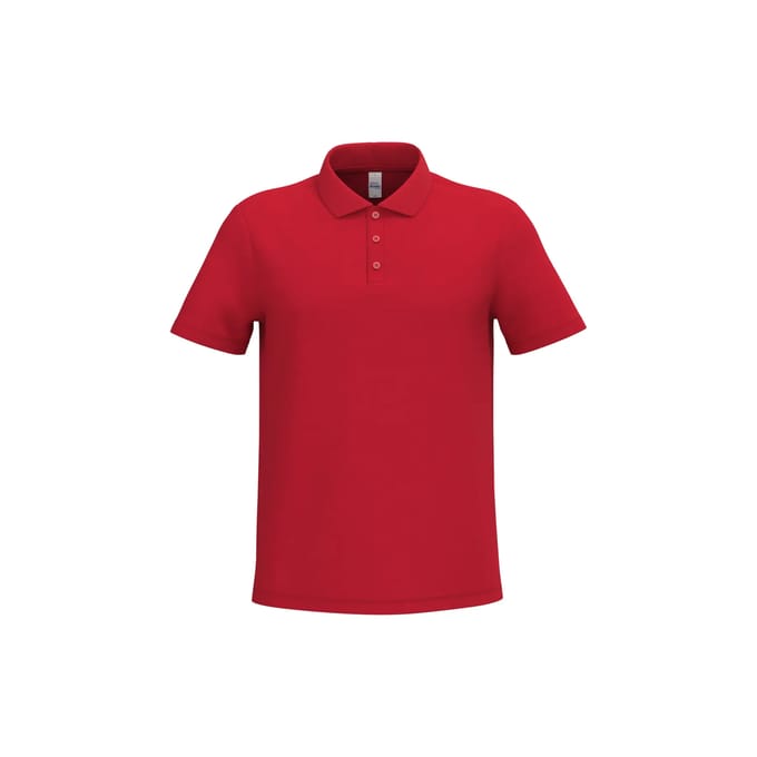 iDeal Basic Brand Heren piquépolo IB220 - Ideal Red - M