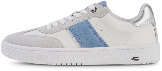 camel active Sneakers gemaakt van leer - Maat womenswear-41 - Wit