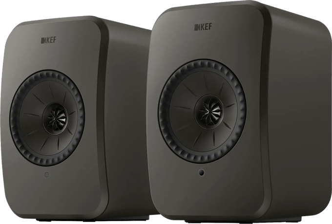 KEF LSX II LT Draadloze HiFi-luidsprekers - Graphite Grey