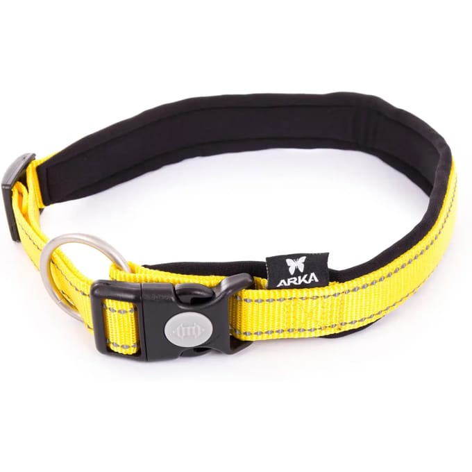 Verstelbare nylon hondhalsband Arka Haok M