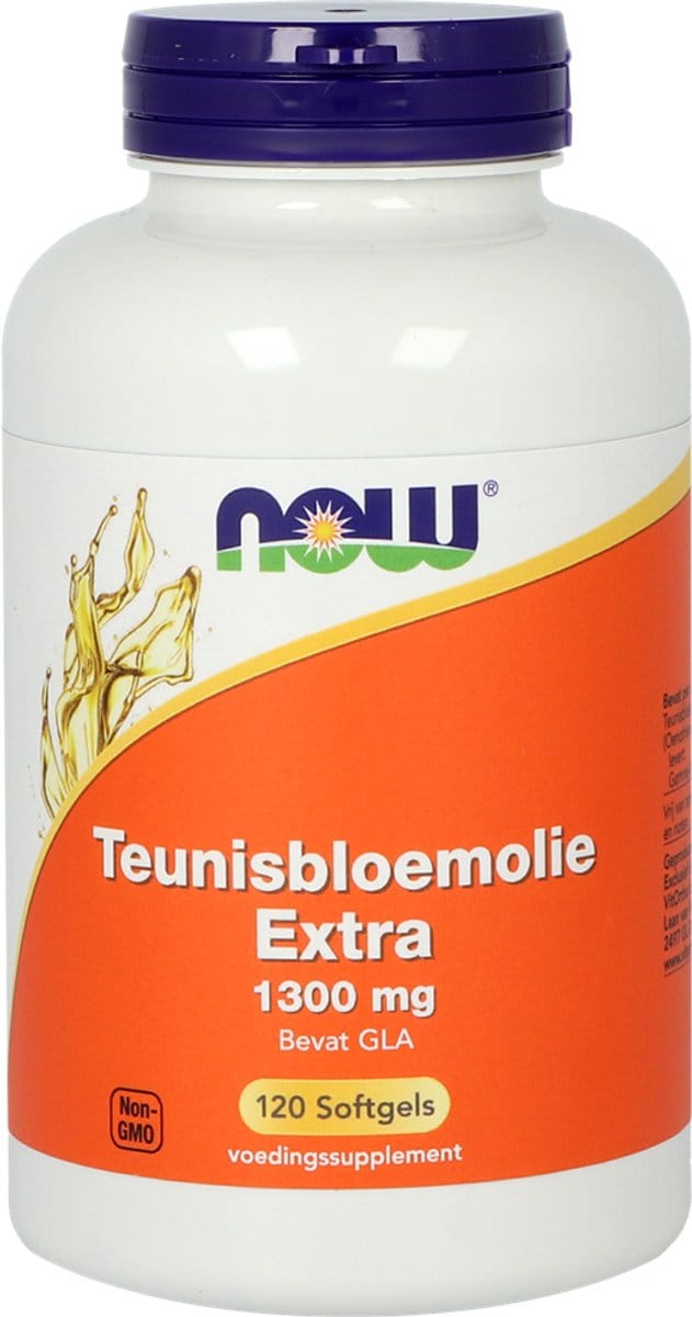 NOW Teunisbloem extra 1300mg 120 Softgels