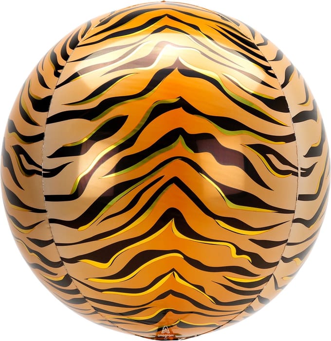 Amscan - Folieballon ORBZ Tijger print (45 cm)