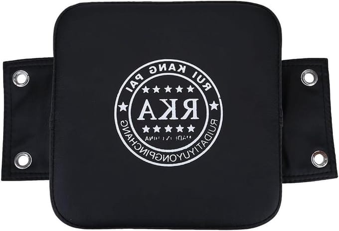 Allecto Plus - Wandslag Focus Target Strike Pad voor Boksen Muay Thai Training Zwart - Muurklapschijf Boxen