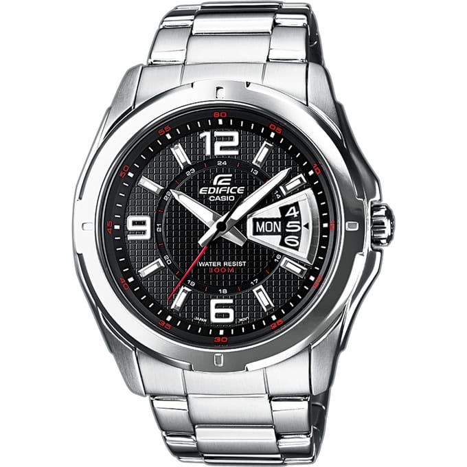 Casio Edifice Classic EF-129D-1AVEF Herenhorloge 43,5 mm - Zilverkleurig
