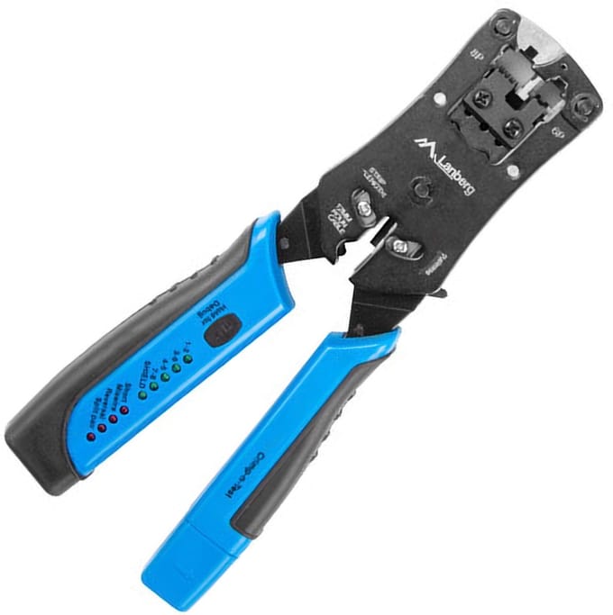 Lanberg NT-0203 Crimp Tool and Cable Tester