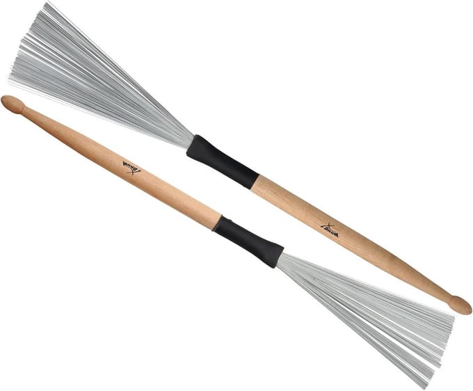 Drums Strijkers Borstel Set - Veelzijdig Slagwerk Met Stik en Borstel Combinatie
