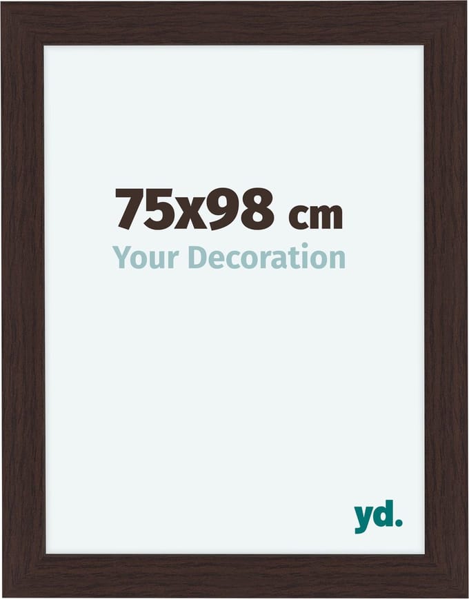 Your Decoration - Fotolijst 75x98 cm - MDF - Eiken Donker - Como