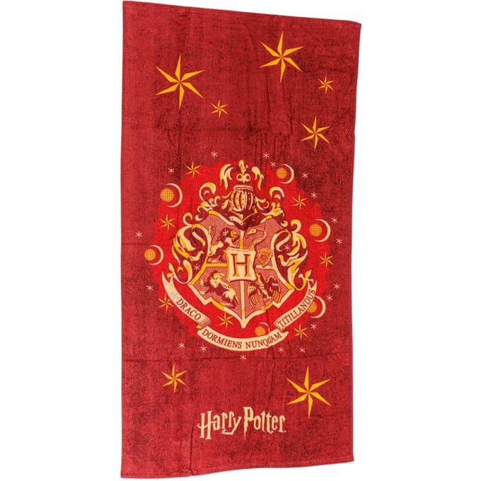 Harry Potter - Strandlaken - 70 x 140 cm - Rood
