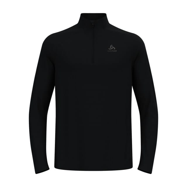 Odlo Odlo Midlayer Essential 1/2 Zip ZWART - Maat M
