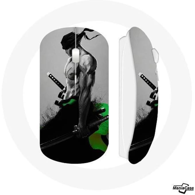Zoro draadloze muis Manga-poster uit één stuk