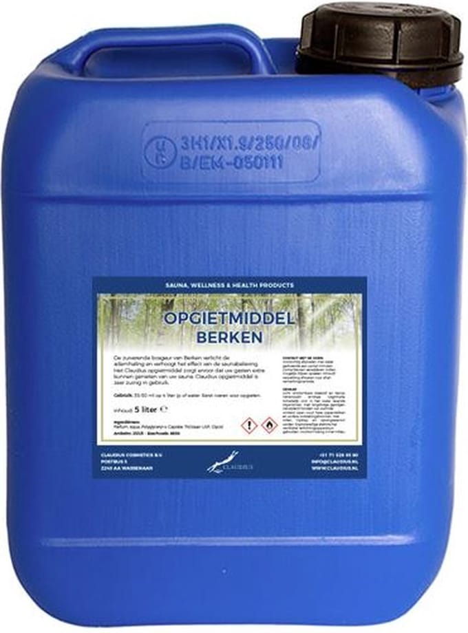 Sauna opgietmiddel Berken 5L