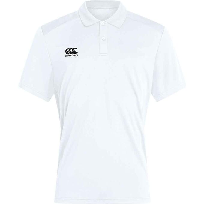 Canterbury Dames/Dames Club Dry Poloshirt (Wit)
