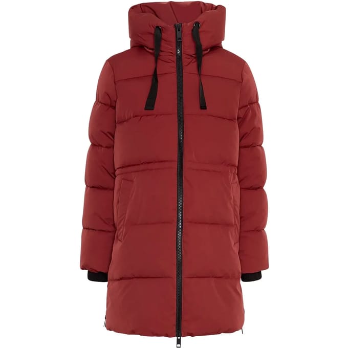MSCH Copenhagen Mschmola Pavinaria Jacket Jassen Dames - Winterjas - Rood - Maat XS/S