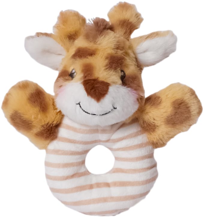 Speelgoedtopdeals - Pluche Rammelaar - Raf Giraf - 16 cm