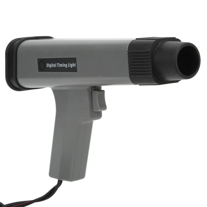 Digitale Motor Timing Light Inductieve Stroboscoop Timing Light 12V Ontstekingstiming Light voor Auto wit